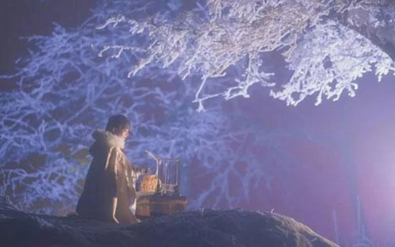Hanfu in Snow Mountain