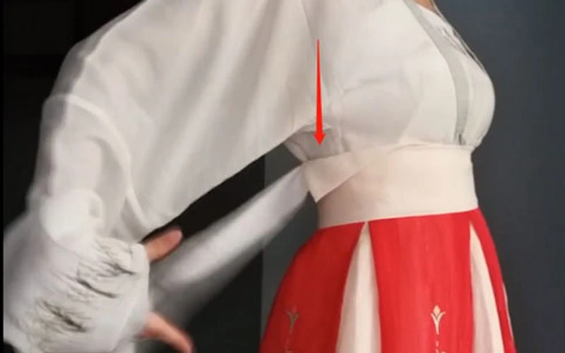 How to Wear a Waist Ruqun