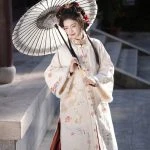 Women Winter Aoqun Ming Dynasty Thick Hanfu Coat