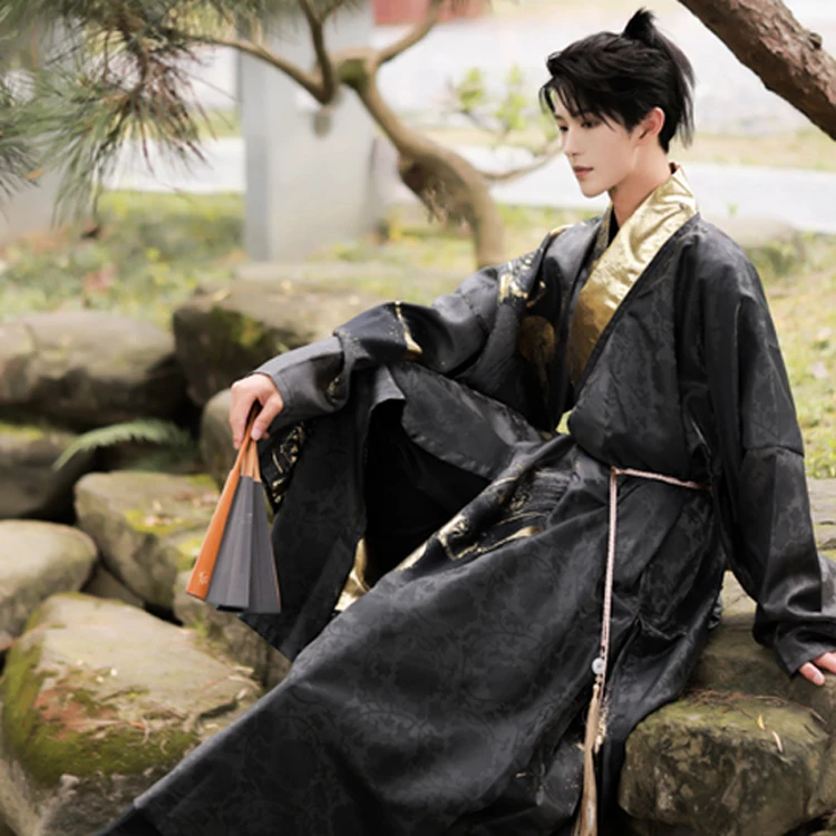 Men's Jin Dynasty Ruqun Hanfu Spring Fashion Casual Clothing
