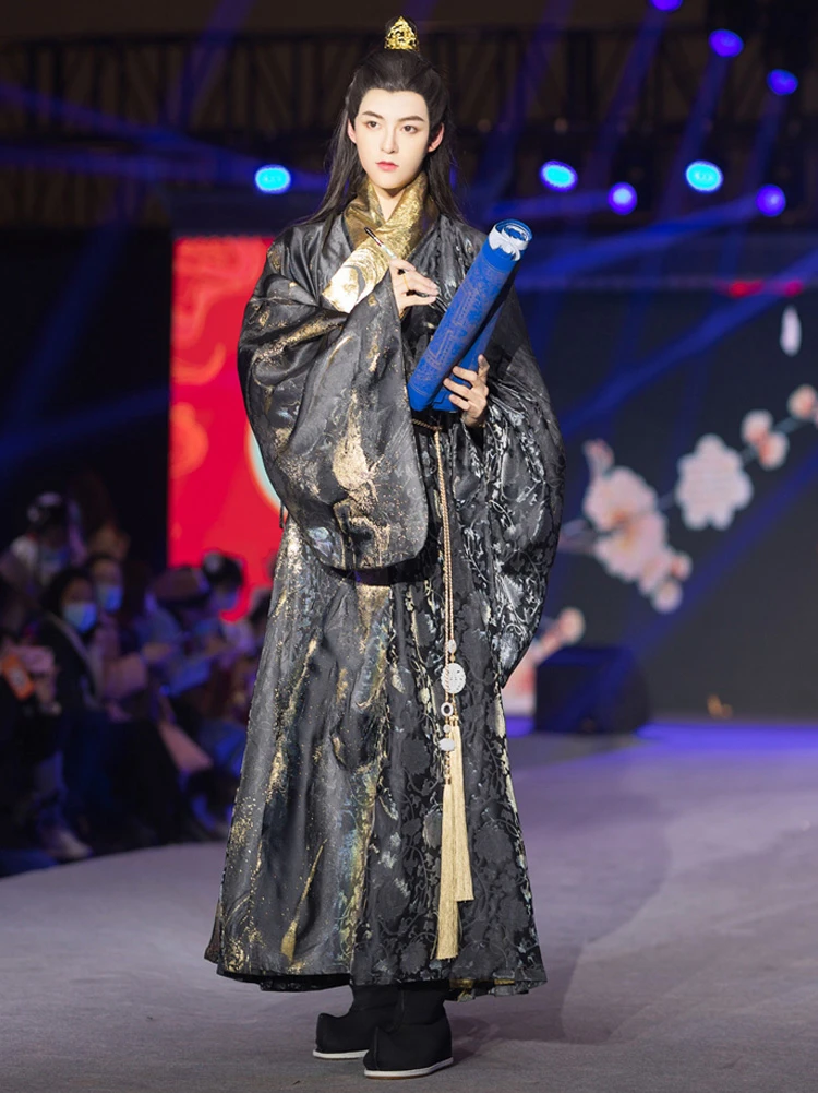 Men's Jin Dynasty Ruqun Hanfu Spring Fashion Casual Clothing