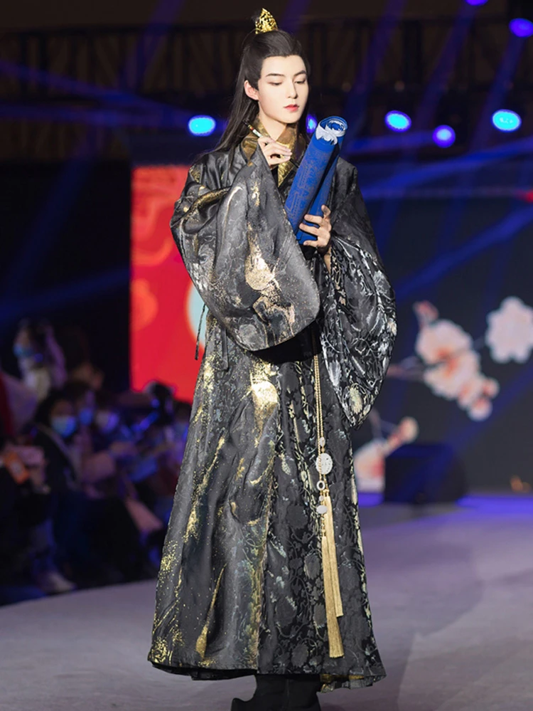 Men's Jin Dynasty Ruqun Hanfu Spring Fashion Casual Clothing