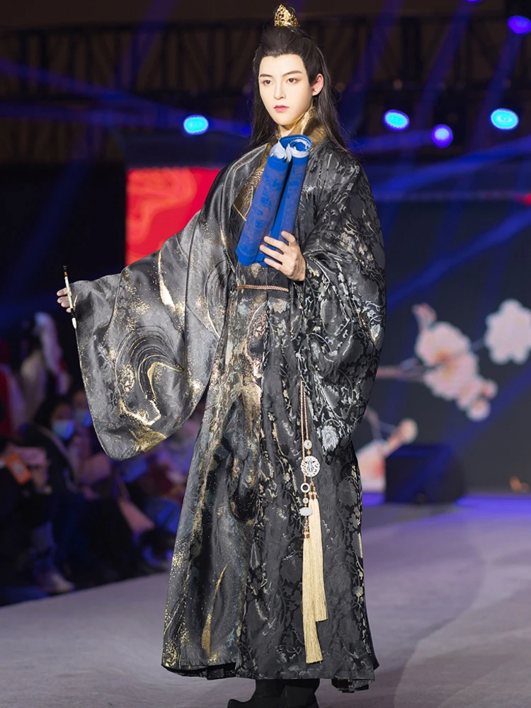 Men's Jin Dynasty Ruqun Hanfu Spring Fashion Casual Clothing