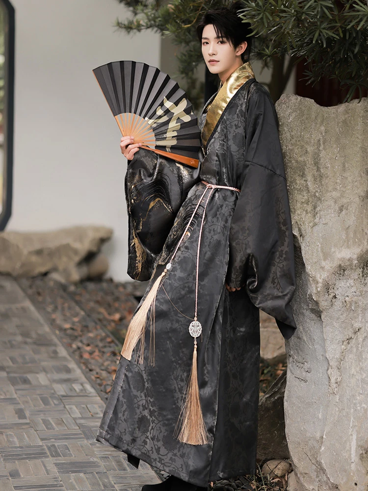 Men's Jin Dynasty Ruqun Hanfu Spring Fashion Casual Clothing