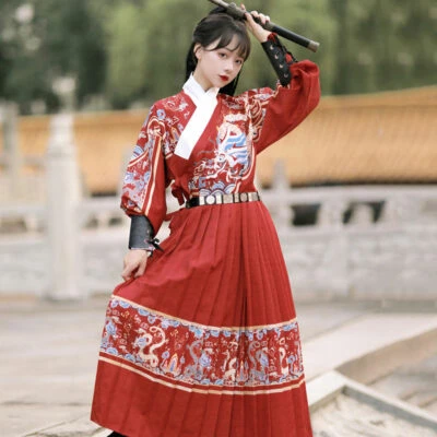 dragon guard wuxia hanfu robe