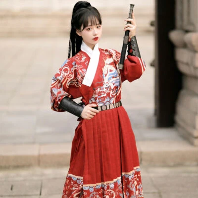 dragon guard wuxia hanfu robe