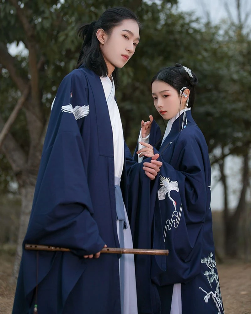2019 Latest Sweet Couples Hanfu Costume