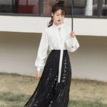 Street Fashion Song Ladies Casual Hanfu Summer Changgansi Style