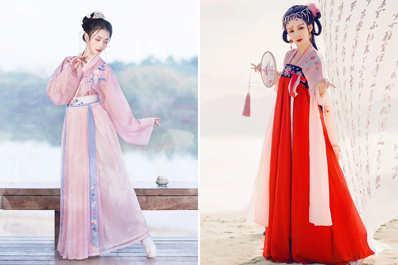 Chinese Royal Hanfu Dresses for Sale