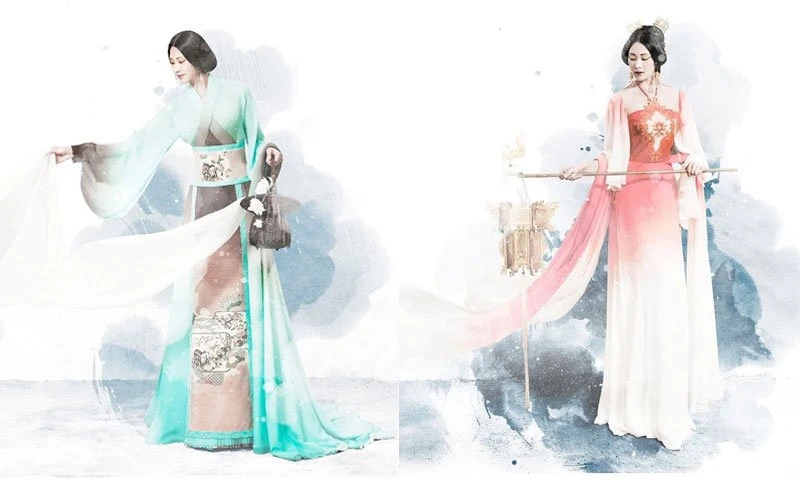 Absolutely Gorgeous! Chinese Element Clothing in Paris Fashion Week