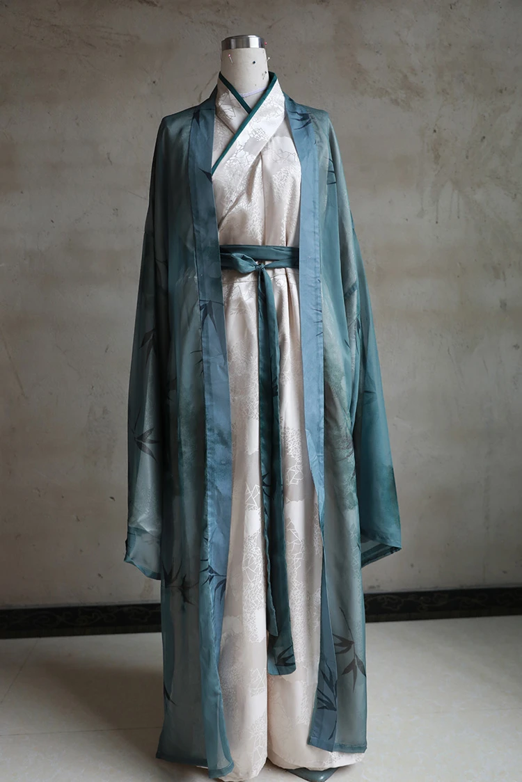 Mens Zhiju Hanfu Fairy Drama Styling Inspiration
