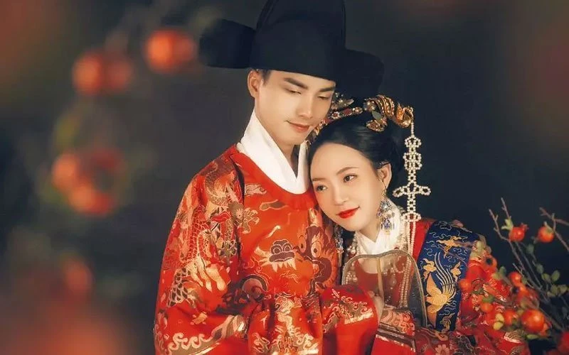 Sweet Record of Traditional Wedding in Hanfu