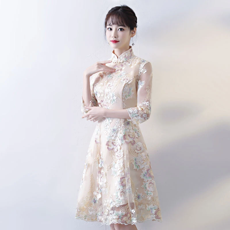 evening qipao dress buy