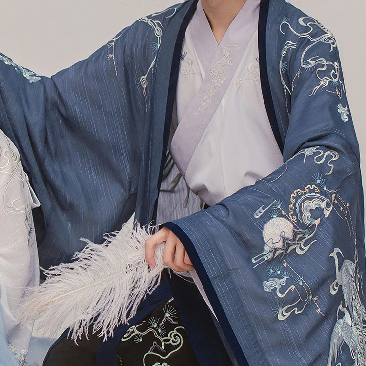peacock cloud male hanfu