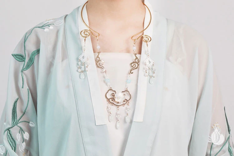 wreath necklace hanfu jewelry shop