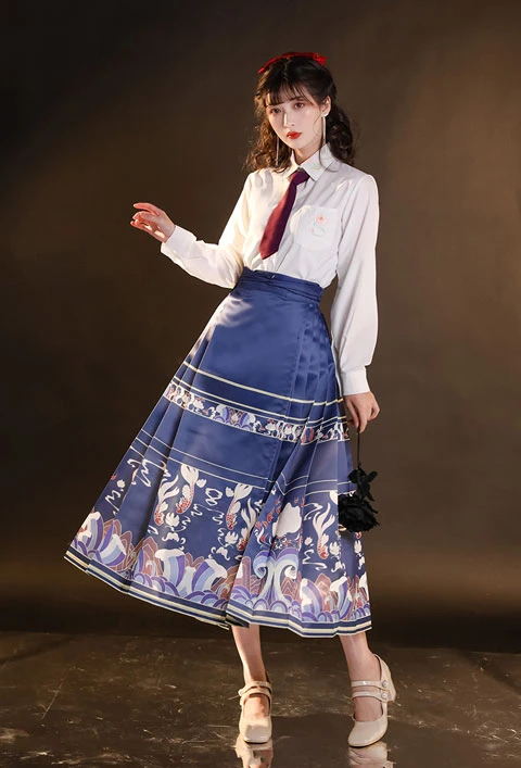 4 Secrets about Hanfu Ma Mian Qun 2