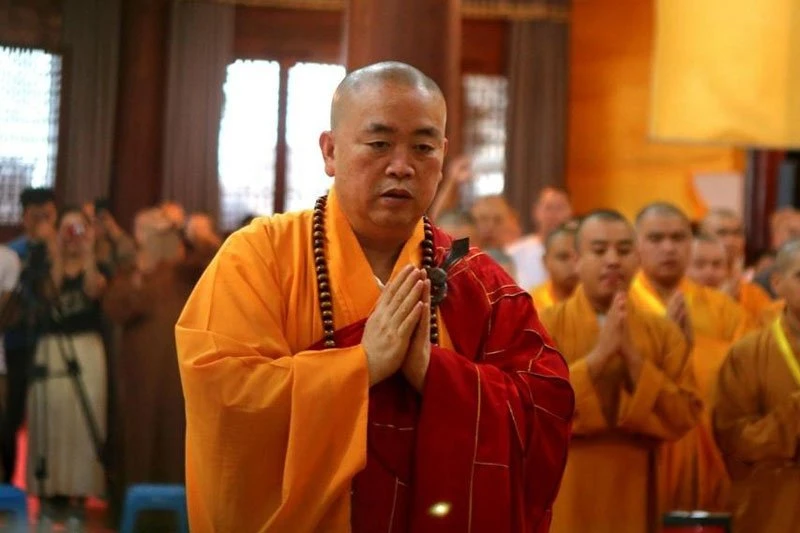 Shi Yongxin Abbot of Shaolin Temple