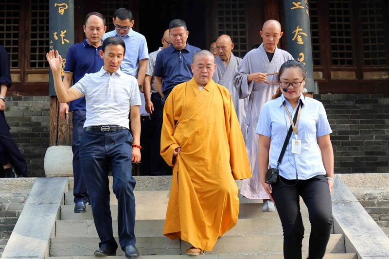 Shaolin Abbot Shi Yongxin