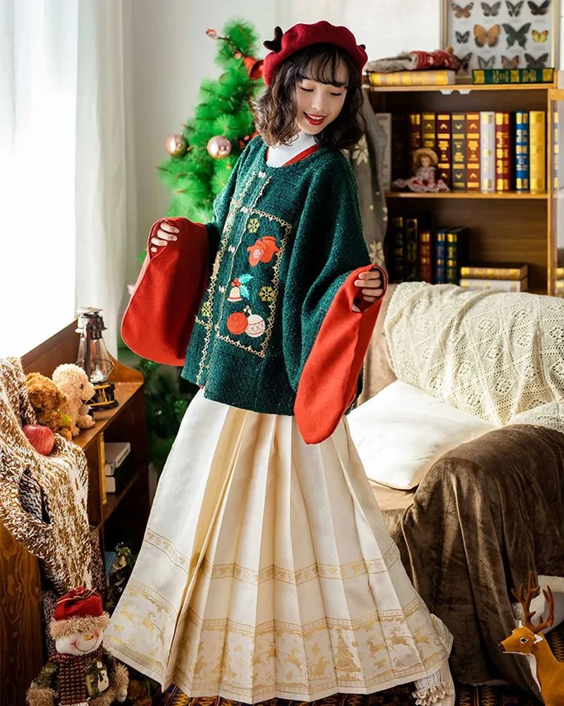 Christmas Element Hanfu - The Best Gift for Winter
