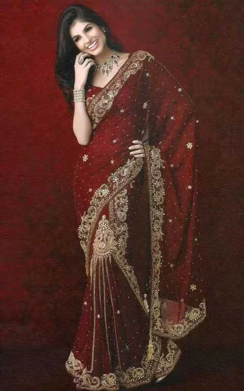oriental-dress Saree newhanfu