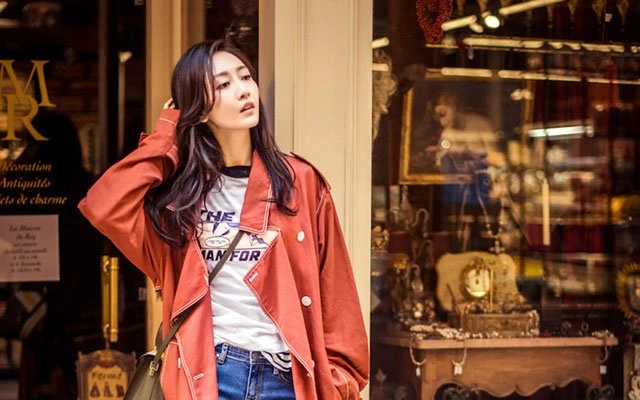 fashion chinese young girl