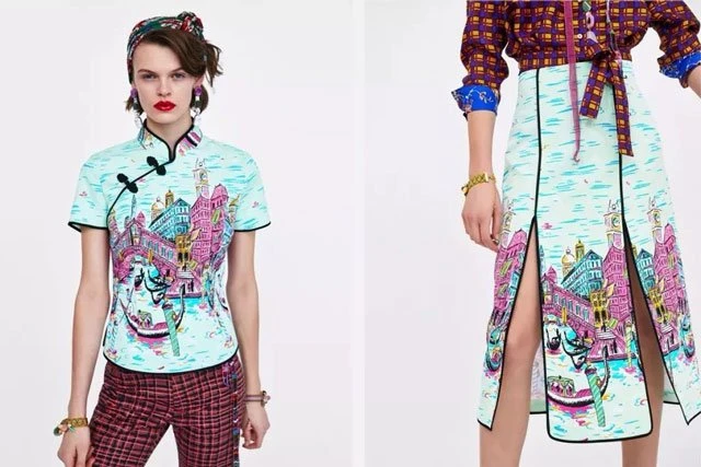 Qipao-theme new collection Zara