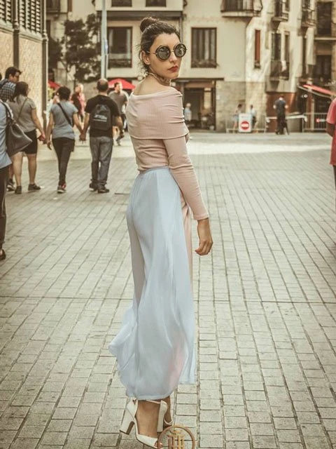 Hanfu Fashion Street Photo in Barcelona