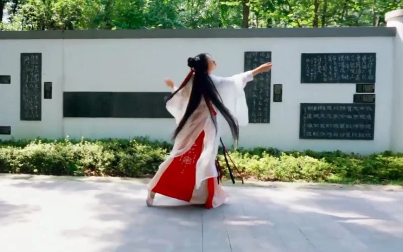 hanfu dance video newhanfu