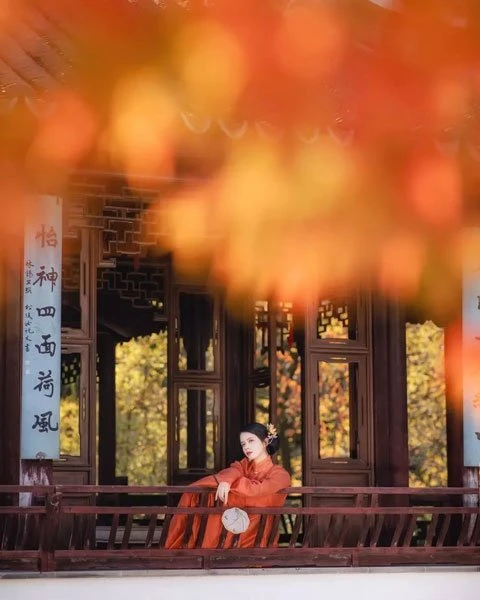 Glimpse | Hanfu Ming-style Girl