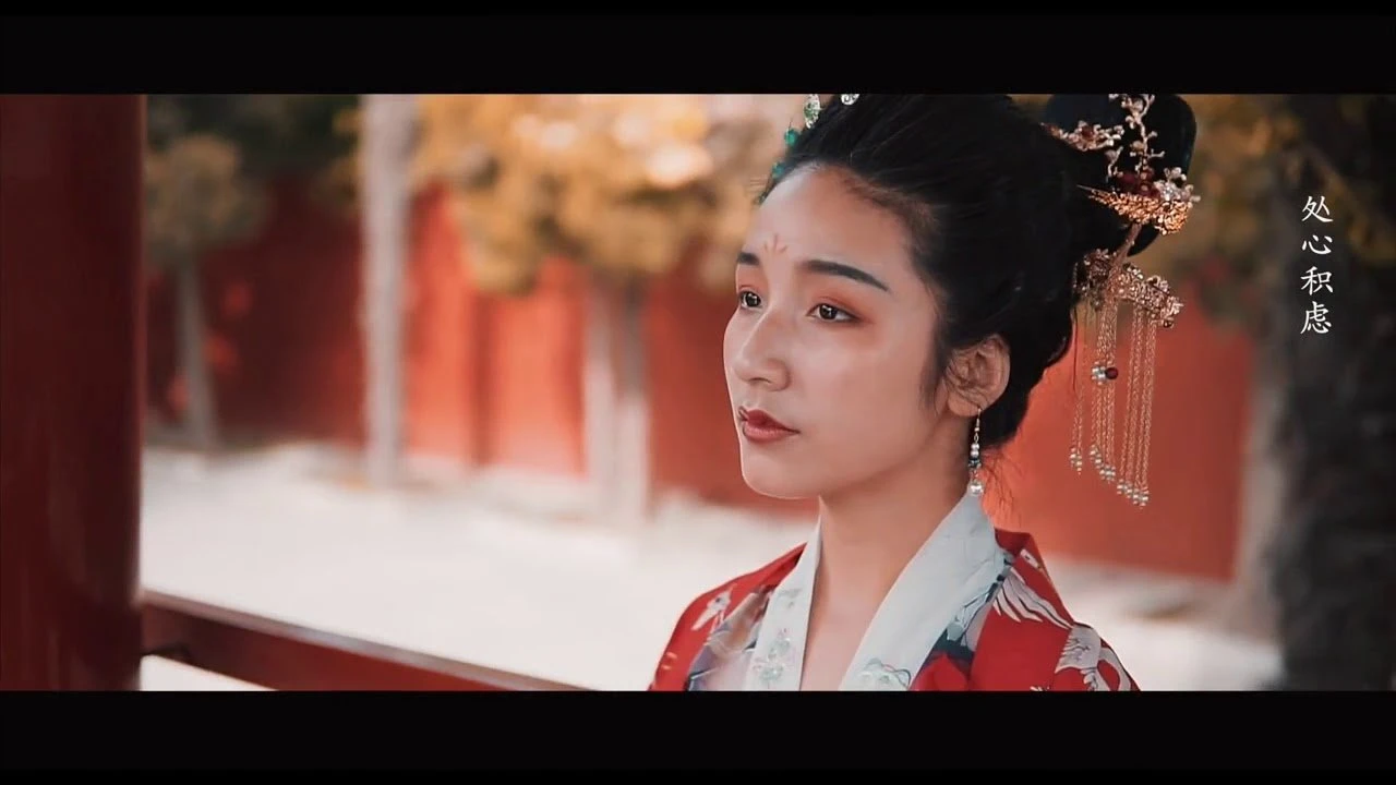 Hanfu Girl Spring Park Shooting 6
