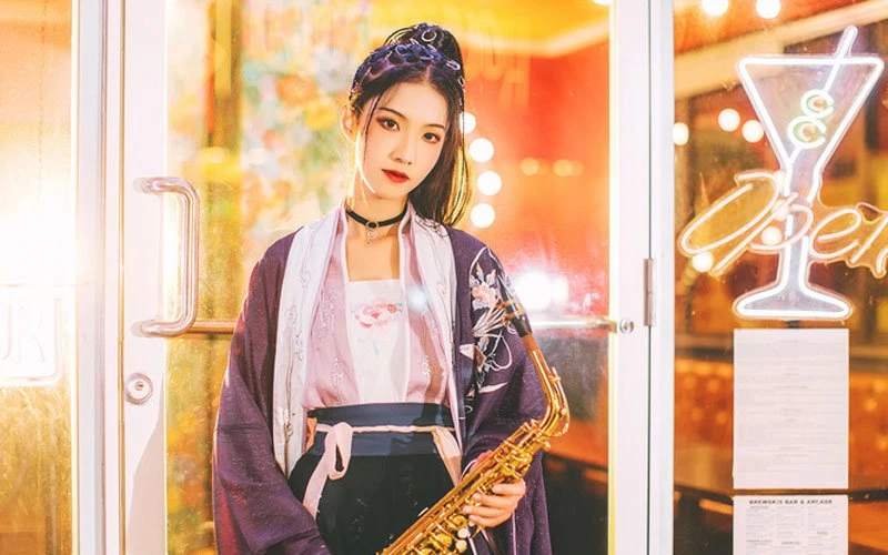 4 Beauty Chinese Girl Costume for Beginners | Song Style Hanfu