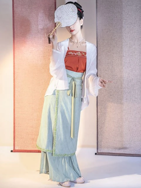 Beauty Oriental Style Top - Fashion from Song Dynasty