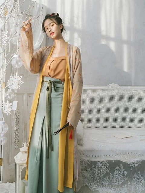 Beauty Oriental Style Top - Fashion from Song Dynasty
