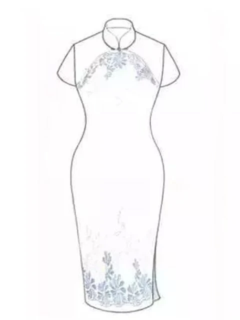 Chinese Cheongsam Dress is the Beauty of-One Traditional Costume