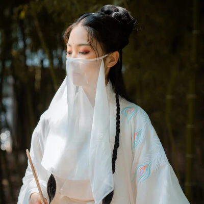 Solid Veil Hanfu Accessory Shop