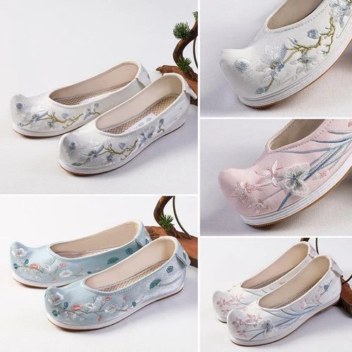 The 12 Beautiful Traditional Chinese Embroidered Shoes, Which Pair Do You Like