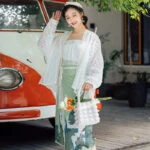Fairy Mountain White Lace Hanfu