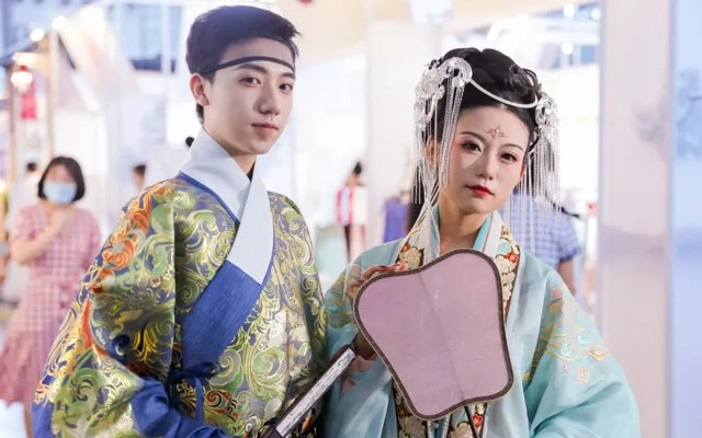 First Luochang Chinese Hanfu Show in ChinaJoy