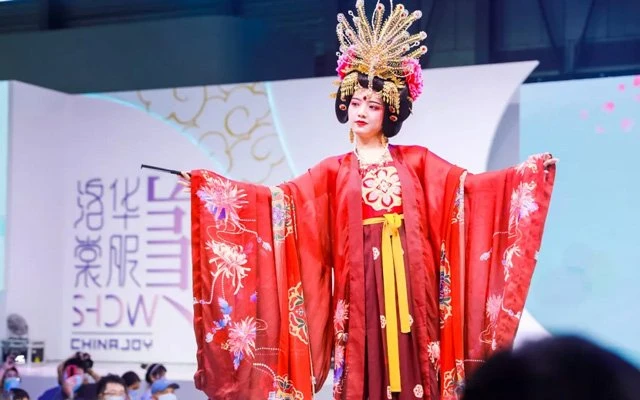 First Luochang Chinese Hanfu Show in ChinaJoy