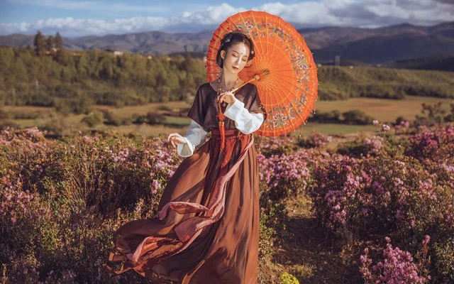 The Classic Color Scheme in Chinese Costume - Red & Black