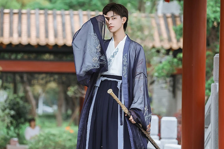 dragon fish hanfu male
