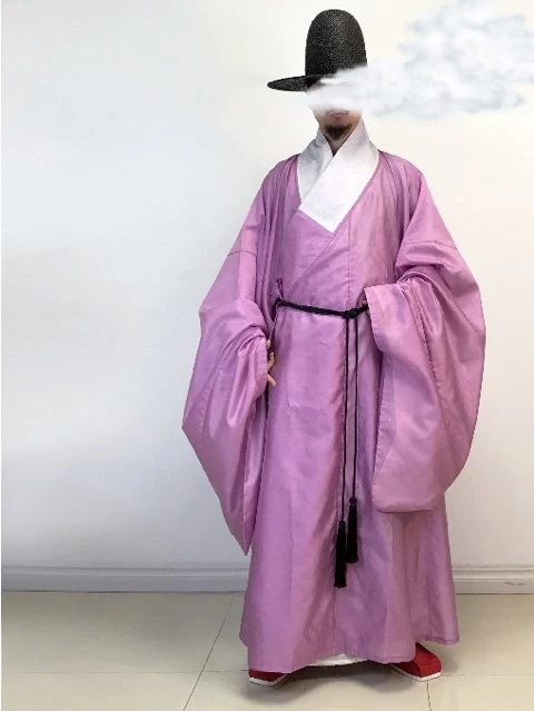 Chinese Man Costume | Ming Style Hanfu Outerwear: Zhishen