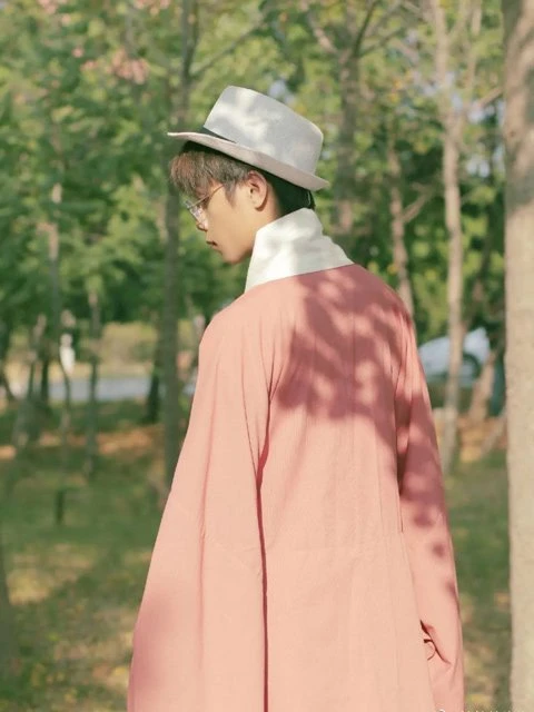 Chinese Man Costume | Ming Style Hanfu: Taoist Robe - Daopao