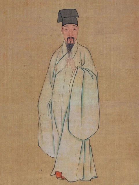 Chinese Man Costume | Ming Style Hanfu: Taoist Robe - Daopao