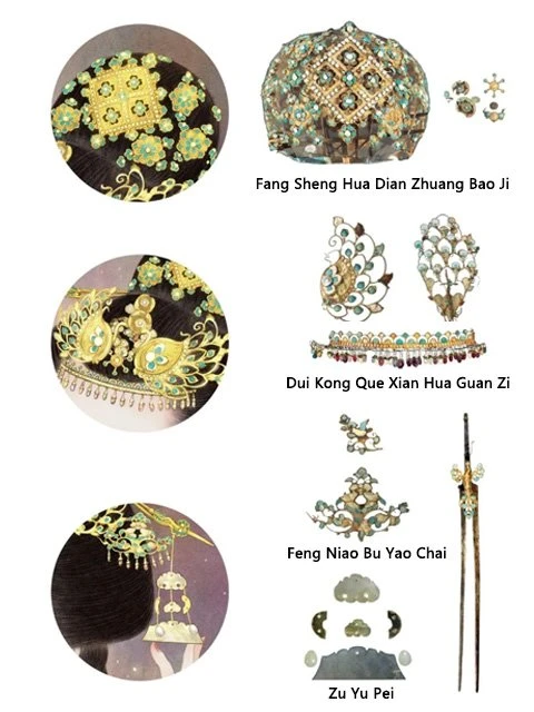 Hanfu Jewelry | The Legendary Life of the Sui and Tang Royal ladies