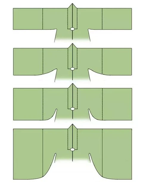 Hanfu Sewing Pattern (1) - Pifeng Cutting Diagram & Making