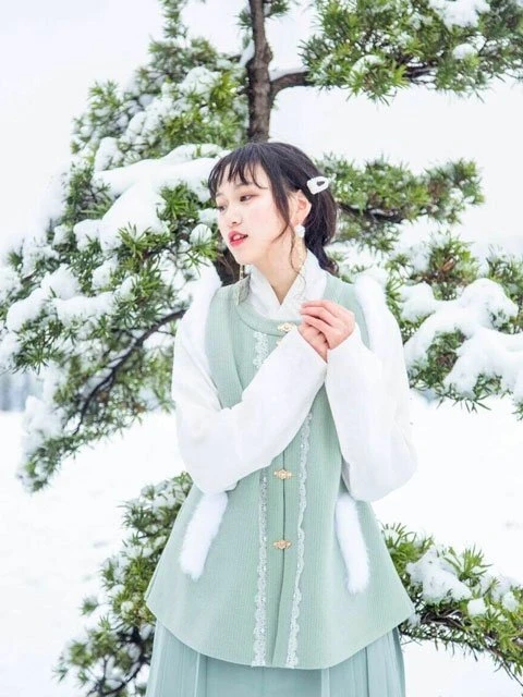 The Autumn Hanfu Style - Chinese Costume for the Female