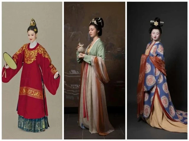 Modern complex of Ancient Chinese Traditional Clothing