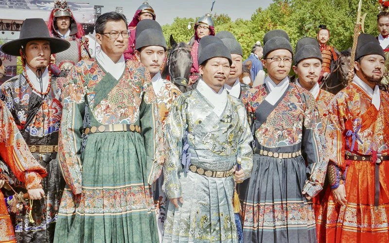 Chinese Traditional Costume - Ming Style Daofu for Male