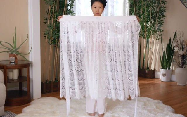 How to Wear Hanfu (7) – Ming Dynasty Sheer Fabric Shirt